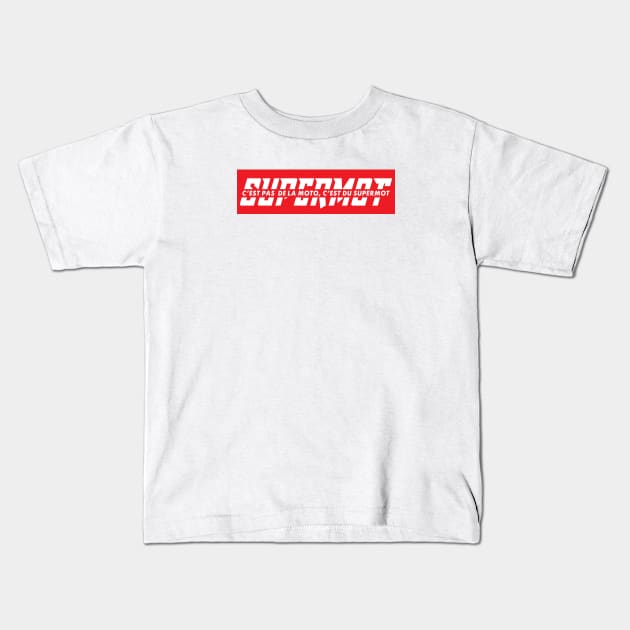 Supermot' Moto Kids T-Shirt by Xavi Biker